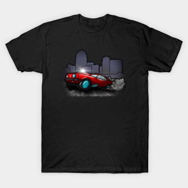 American Muscle T-Shirt by EnegDesign